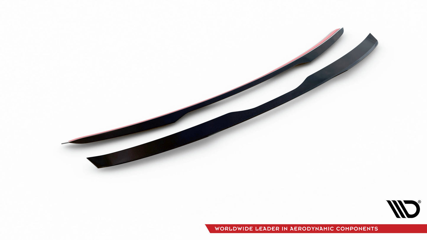 Maxton Spoiler CAP für Jaguar F-Type Mk1 Facelift schwarz Hochglanz