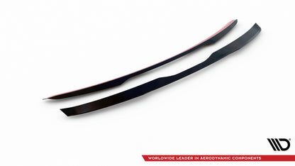 Maxton Spoiler CAP für Jaguar F-Type Mk1 Facelift schwarz Hochglanz