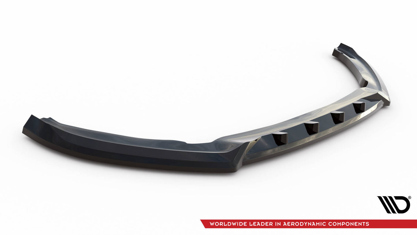 Maxton Front Ansatz für Ford Edge Sport Mk2 schwarz Hochglanz