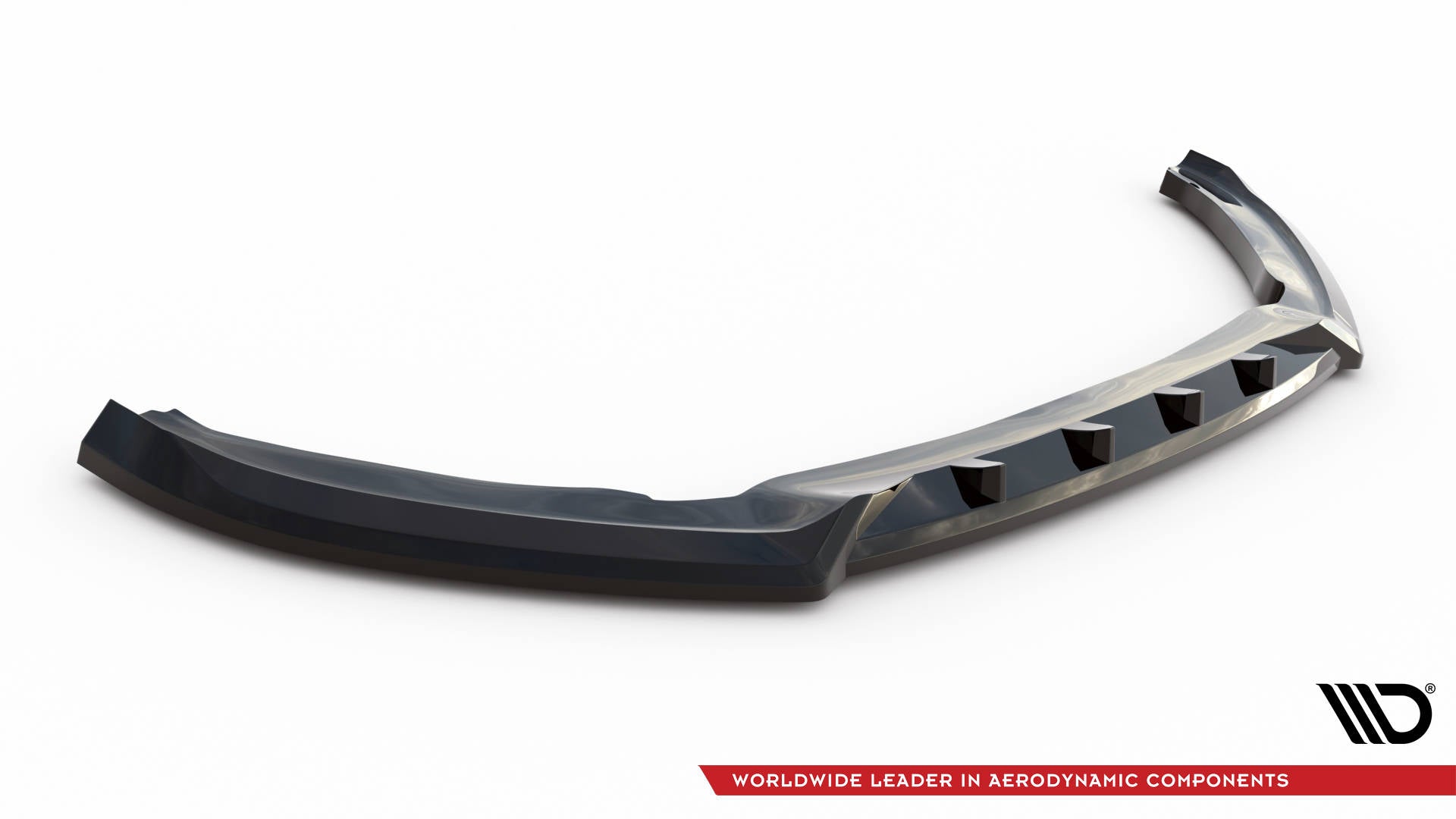 Maxton Front Ansatz für Ford Edge Sport Mk2 schwarz Hochglanz