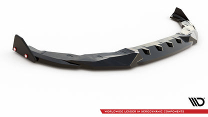 Maxton Front Ansatz V.2 +Flaps für BMW 2 Coupe M-Paket / M240i G42