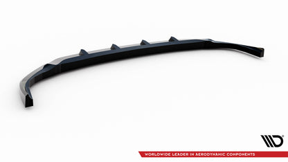 Maxton Front Ansatz V.3 für BMW 2 Coupe G42 schwarz Hochglanz