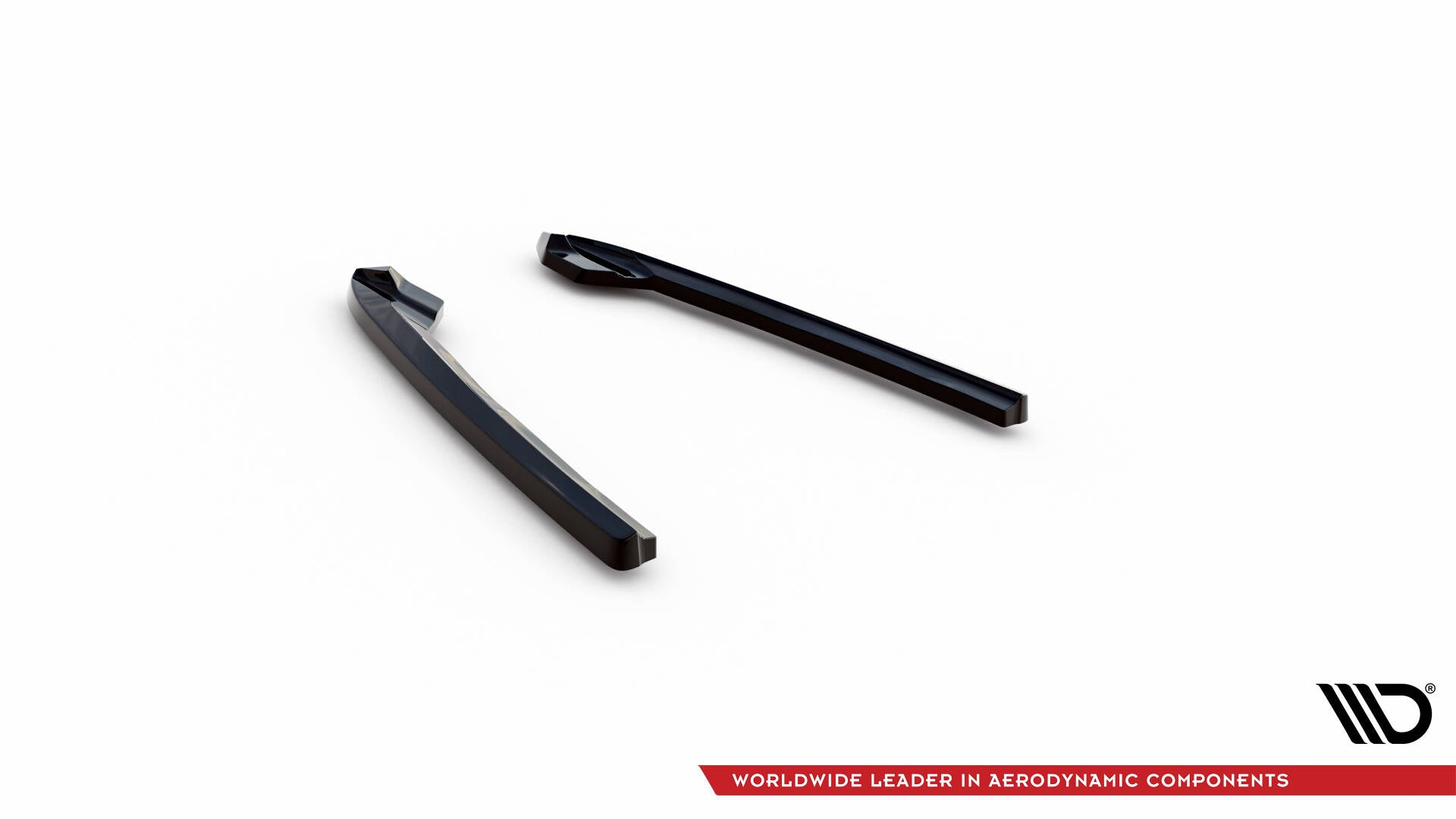 Maxton Heck Ansatz Flaps Diffusor V.3 für  Audi A6 Avant C7 schwarz Hochglanz