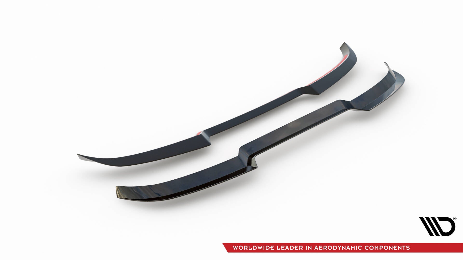 Maxton Spoiler CAP für Audi A4 Competition Avant B8 Facelift schwarz Hochglanz