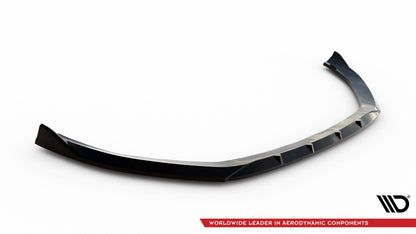 Maxton Front Ansatz V.1 für Audi A3 Limousine 8V schwarz Hochglanz