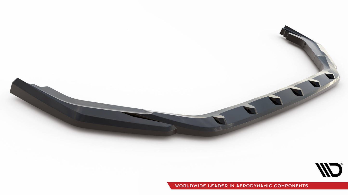 Maxton Front Ansatz V.3 für Honda Civic Type-R Mk 11 schwarz Hochglanz