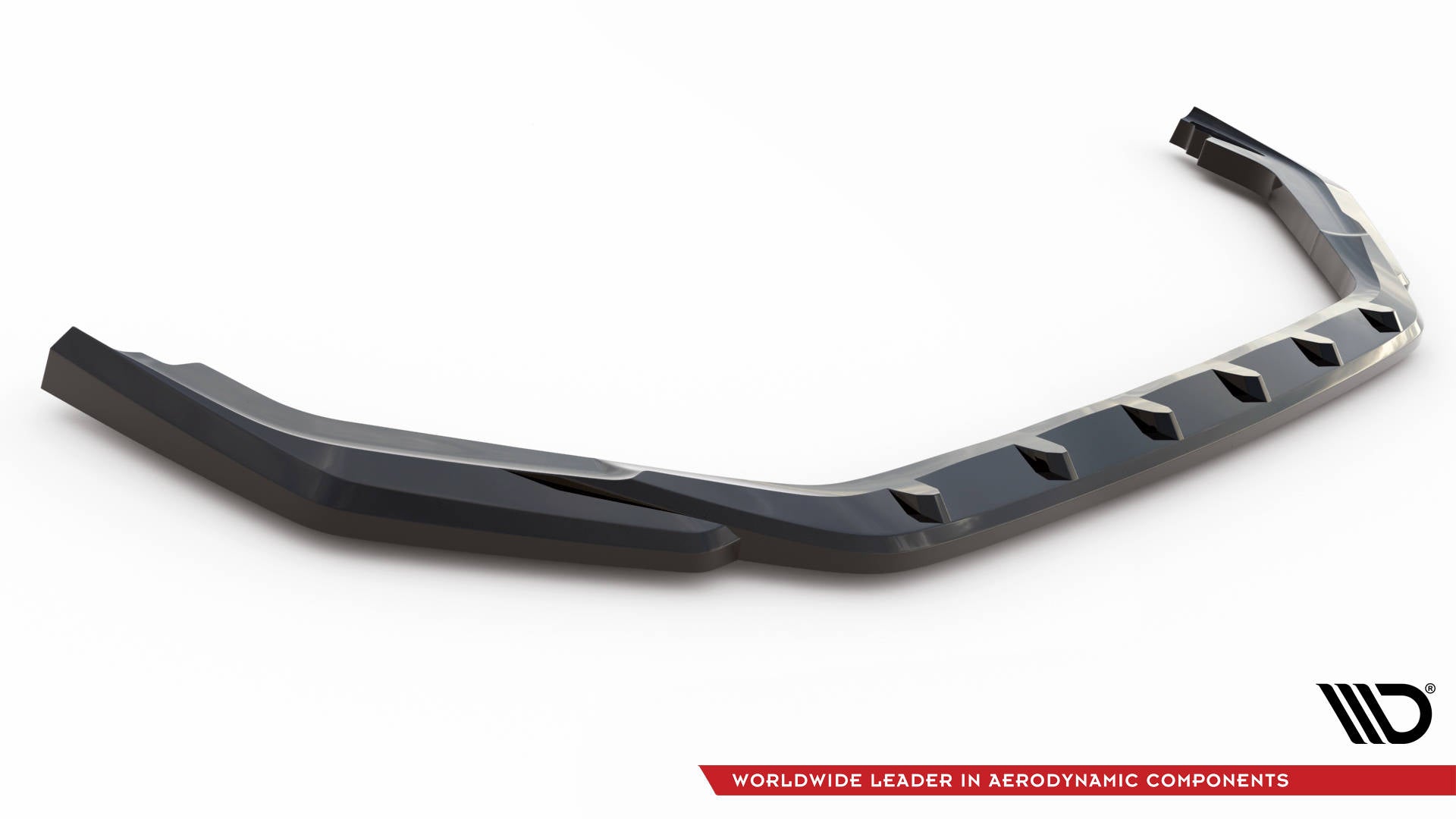 Maxton Front Ansatz V.3 für Honda Civic Type-R Mk 11 schwarz Hochglanz