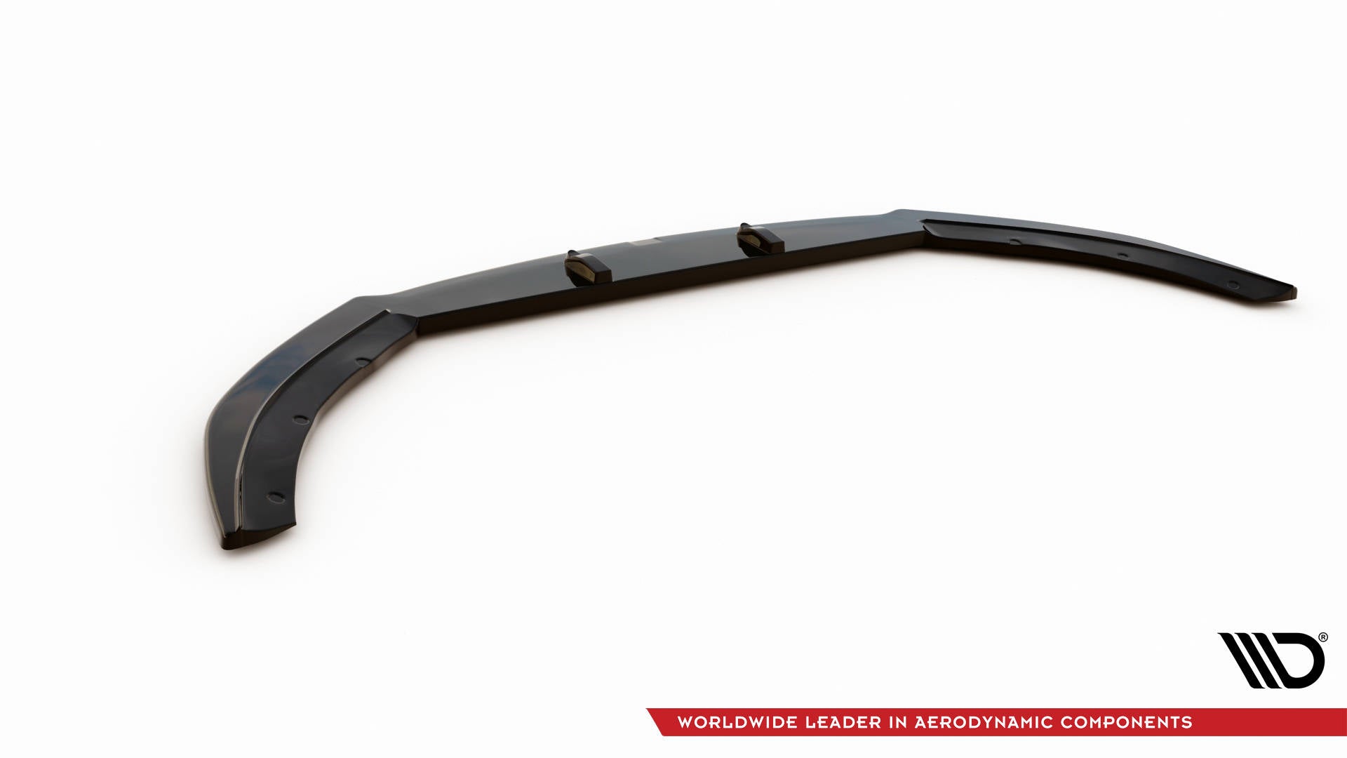 Maxton Front Ansatz für Ford Mustang Mk5 Facelift schwarz Hochglanz