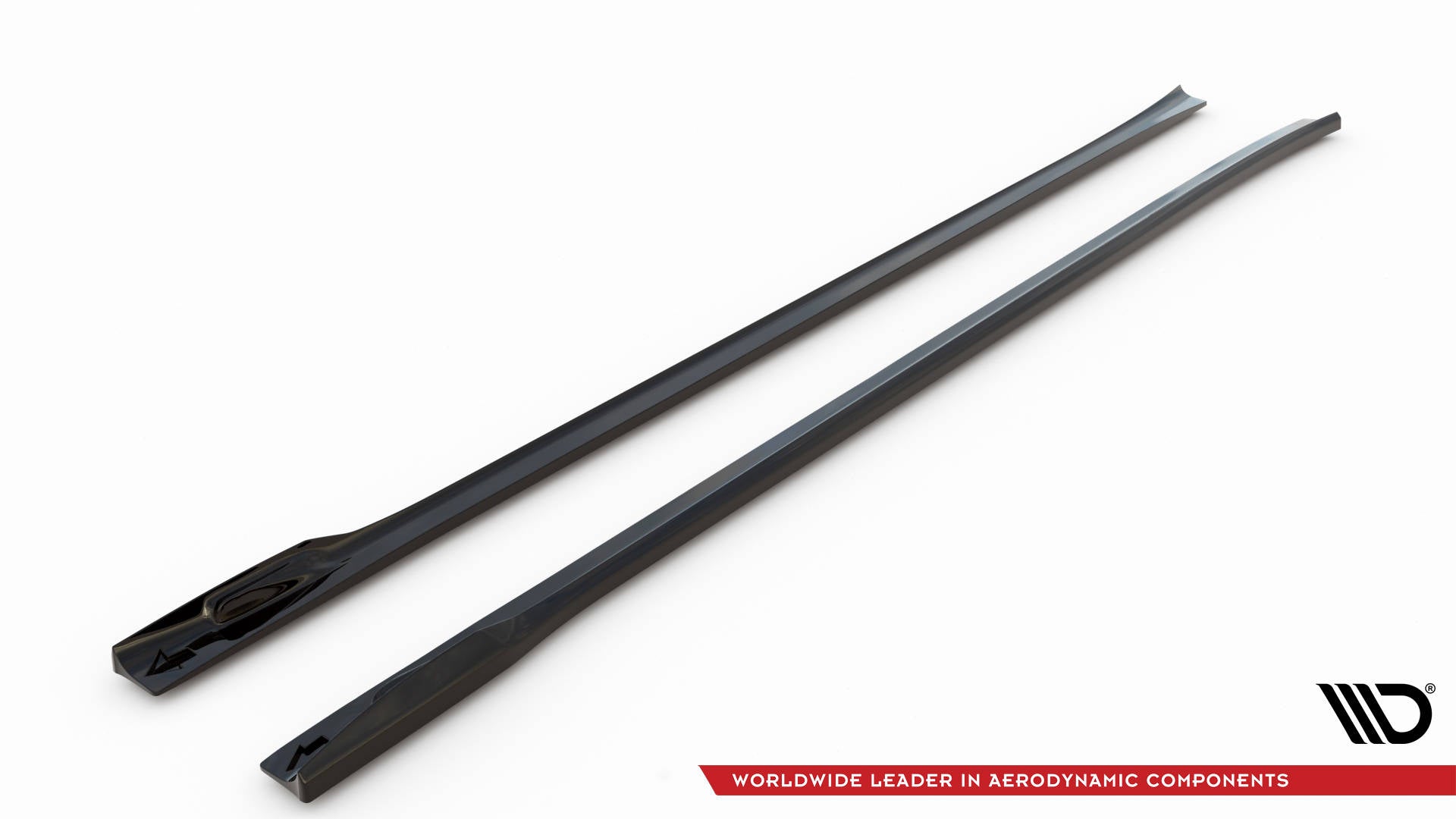 Maxton Seitenschweller Ansatz für V.2 für  BMW X3 M40d / M40i / M-Paket G01  schwarz Hochglanz
