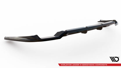 Maxton Mittlerer Diffusor Heck Ansatz DTM Look für Audi RS6 Avant C6 schwarz Hochglanz