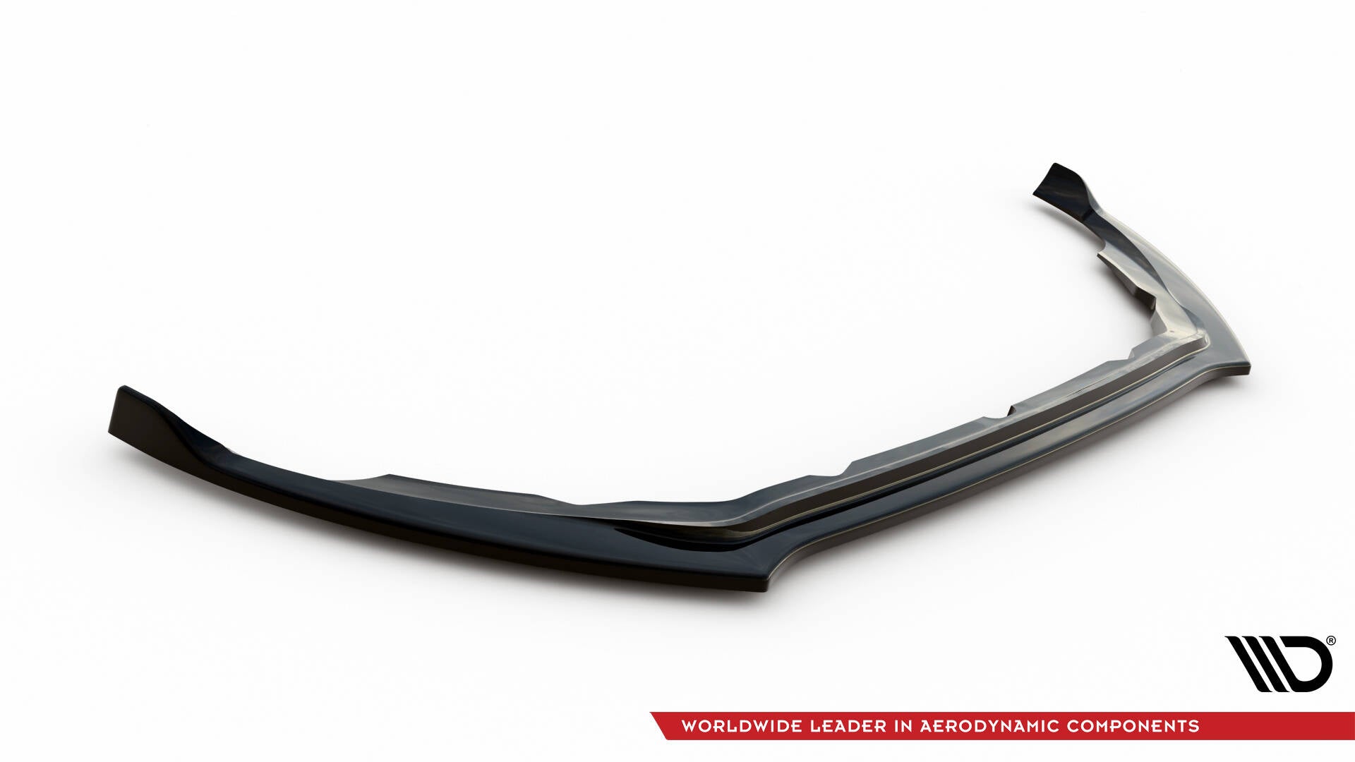 Maxton Front Ansatz V.1 für Ford Fiesta ST Mk8 Facelift schwarz Hochglanz