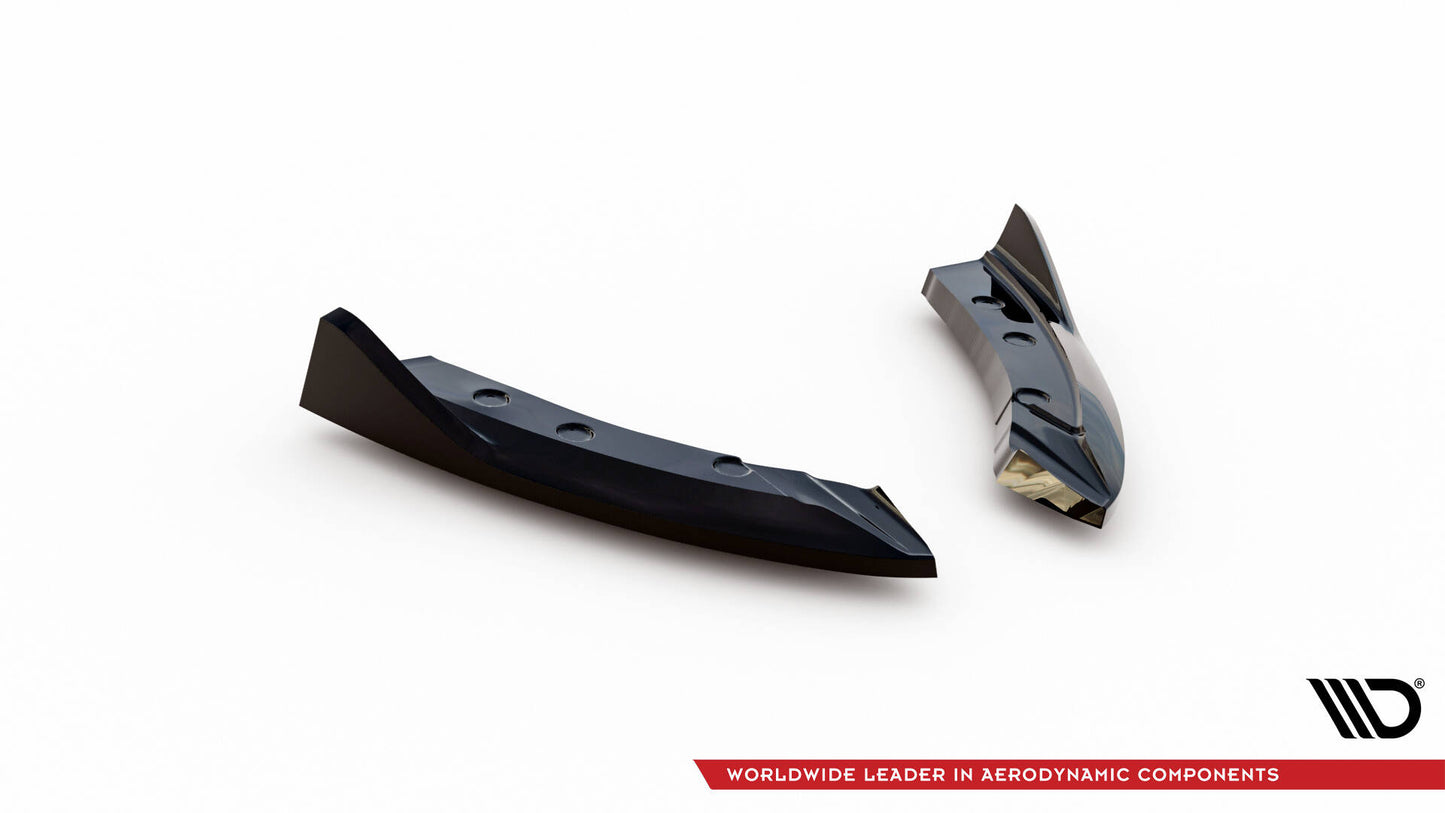 Maxton Heck Ansatz Flaps Diffusor für BMW Z4 E89 schwarz Hochglanz