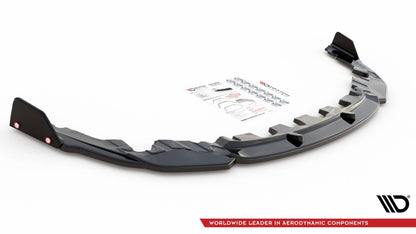 Maxton Front Ansatz V.1 +Flaps für BMW M8  Gran Coupe F93 / Coupe F92
