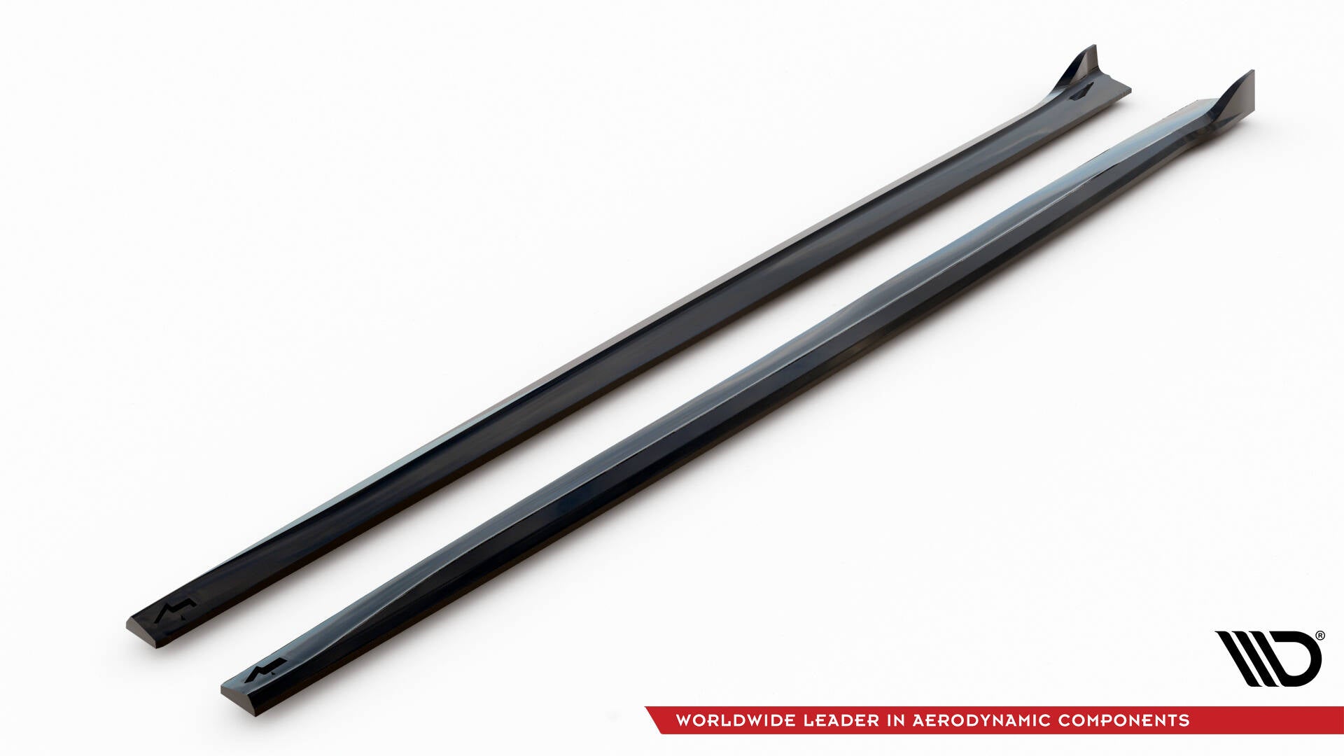 Maxton Seitenschweller Ansatz für V.3 für BMW 4er Coupe / Gran Coupe / Cabrio M-Paket F32 / F36 / F33 schwarz Hochglanz