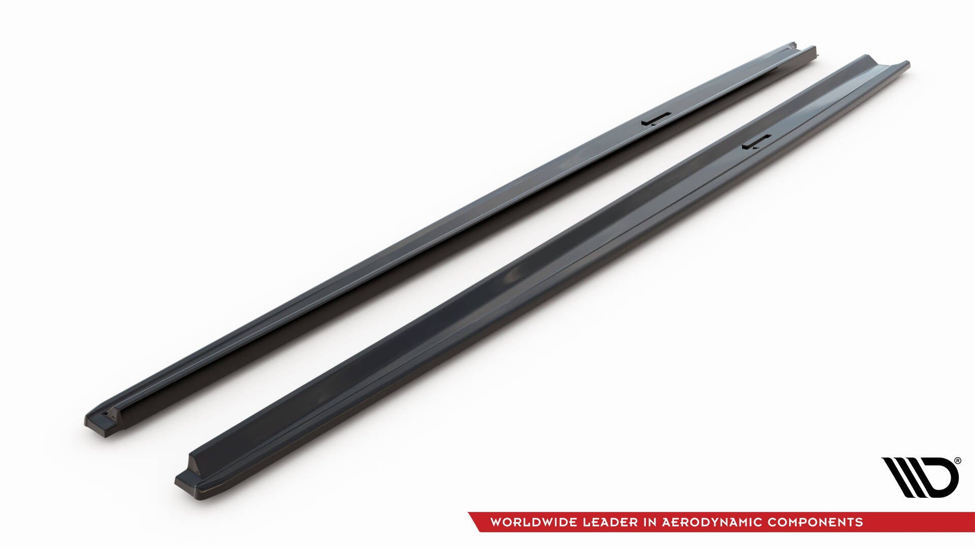Maxton Seitenschweller Ansatz für Jaguar XE R-Dynamic X760 Facelift schwarz Hochglanz
