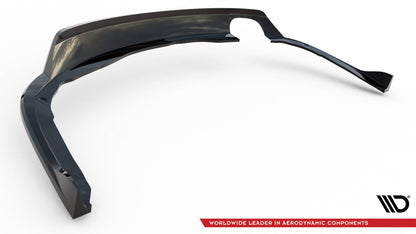 Maxton Mittlerer Diffusor Heck Ansatz DTM Look für BMW 4er Coupe / Gran Coupe / Cabrio M-Paket F32 / F36 / F33 schwarz Hoc...