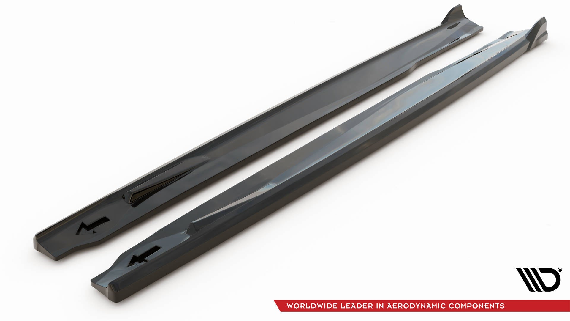 Maxton Seitenschweller Ansatz für BMW X6 M F96 / X6 M-Paket G06 schwarz Hochglanz