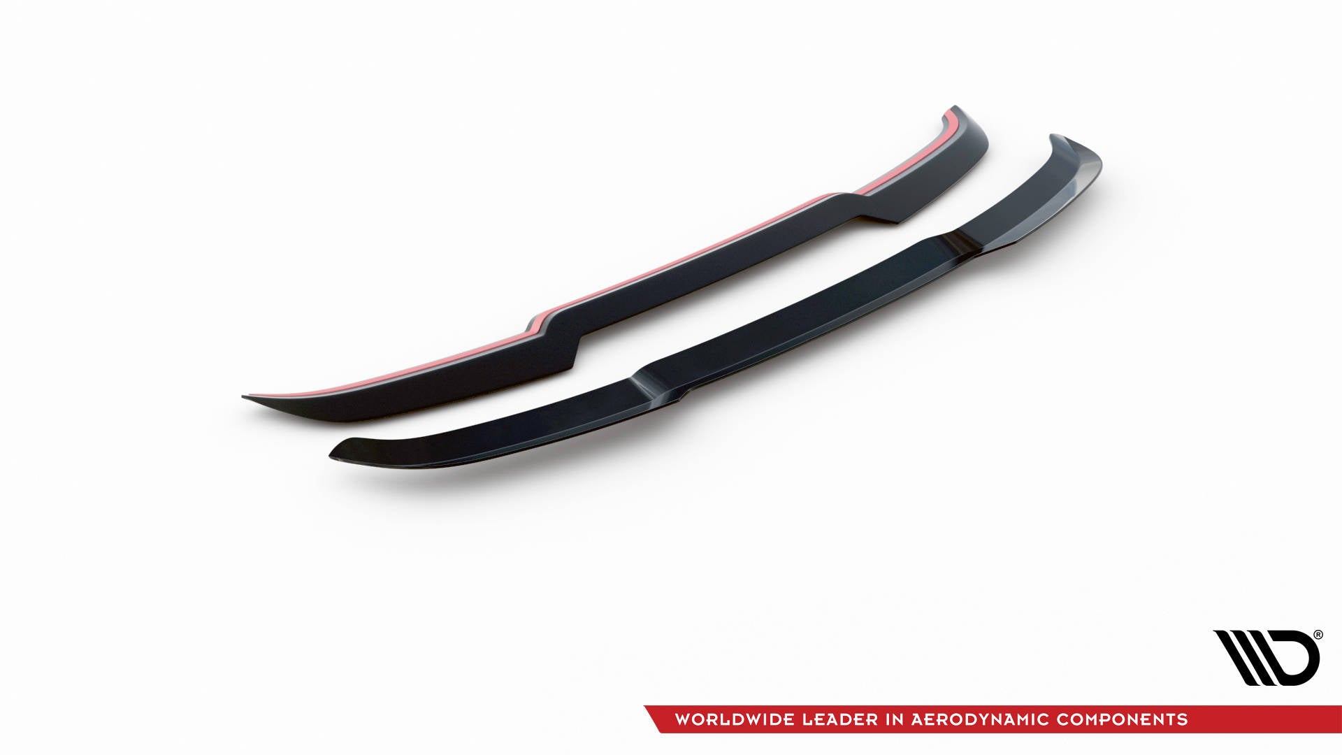 Maxton Spoiler CAP V.2 für BMW 1er M135i / 128ti / M-Paket F40 schwarz Hochglanz