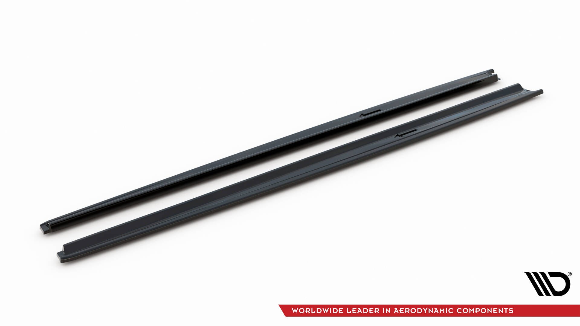 Maxton Seitenschweller Ansatz für Jaguar XE R-Dynamic X760 Facelift schwarz Hochglanz