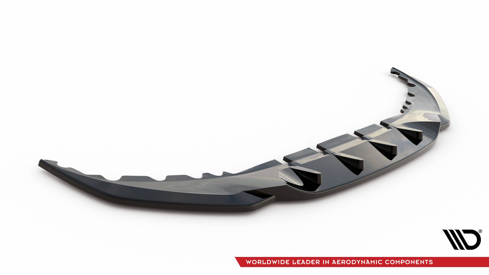 Maxton Front Ansatz V.2 für BMW 7 G11 Facelift schwarz Hochglanz