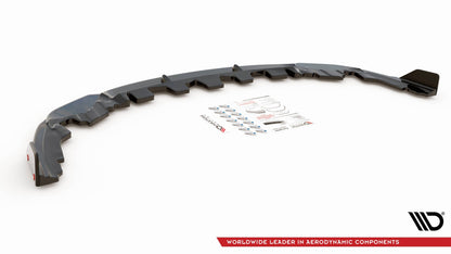 Maxton Front Ansatz V.1 +Flaps für BMW M8  Gran Coupe F93 / Coupe F92