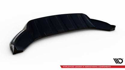 Maxton Front Ansatz für Bentley Bentayga Mk1  schwarz Hochglanz