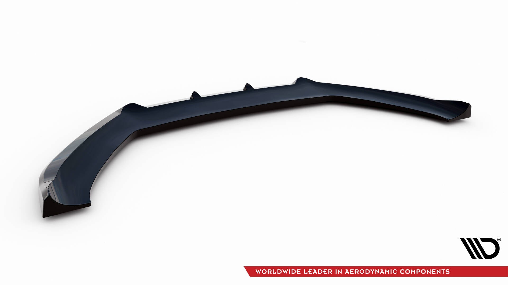 Maxton Front Ansatz V.3 für Audi S5 / A5 S-Line Coupe / Sportback 8T Facelift schwarz Hochglanz
