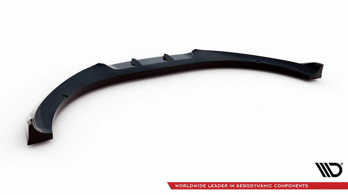 Maxton Front Ansatz V.3 für Audi TT 8J schwarz Hochglanz