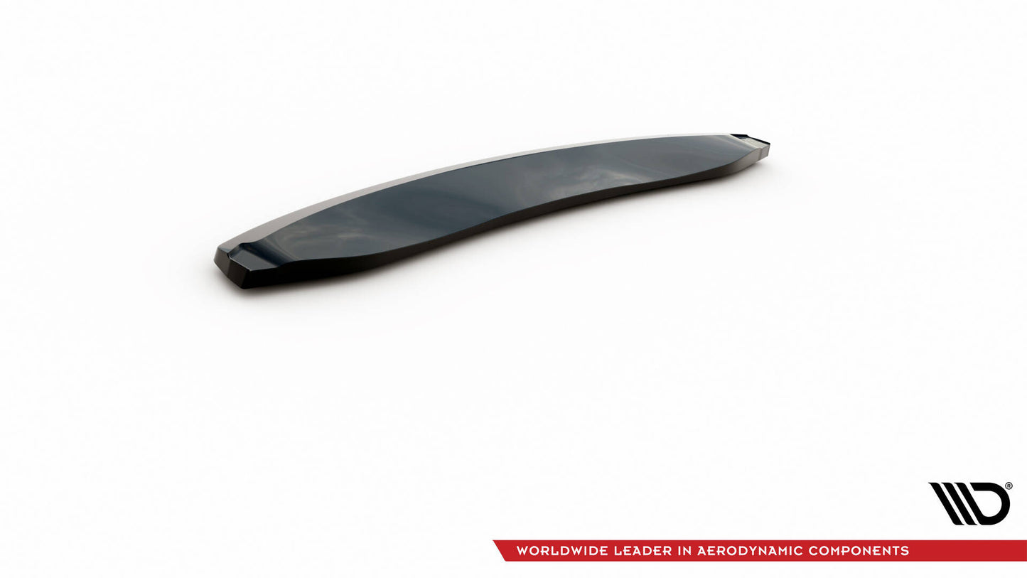 Maxton Mittlerer Diffusor Heck Ansatz für Audi A6 Avant C7 schwarz Hochglanz