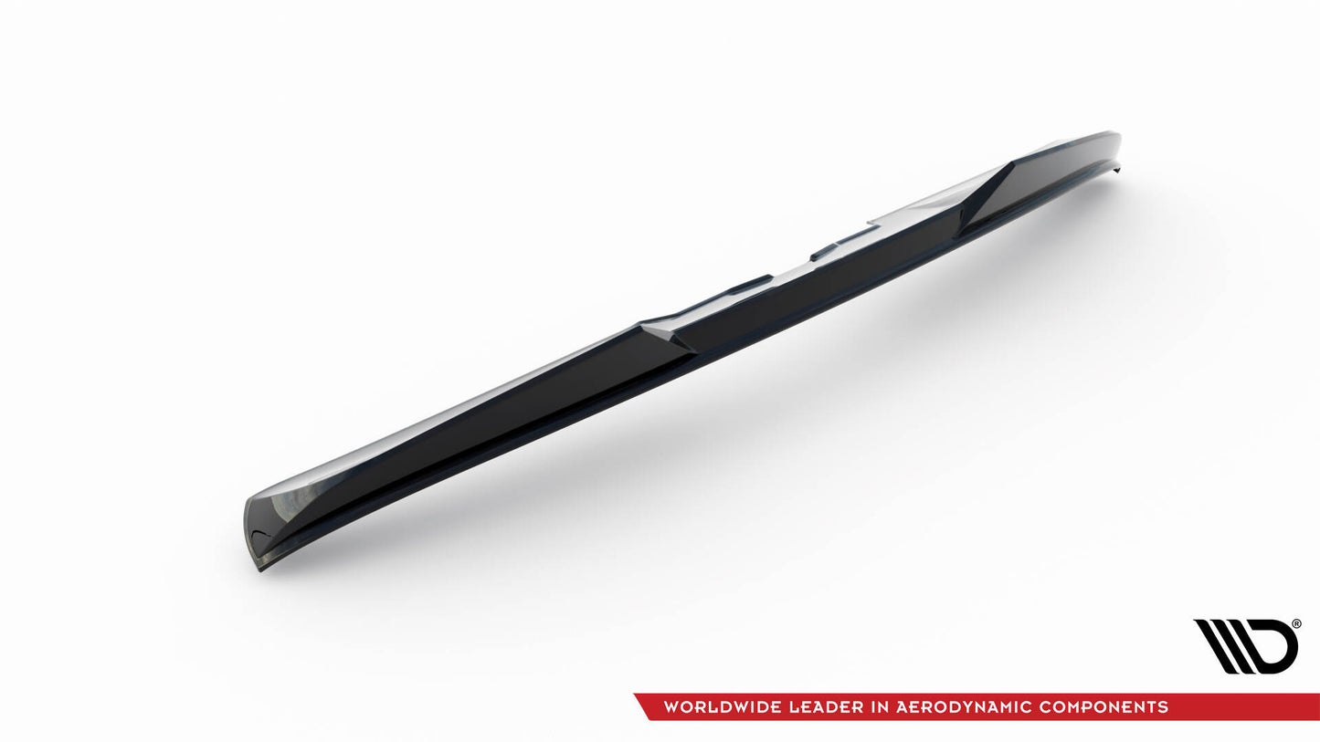 Maxton Spoiler CAP für 3D Land Rover Range Rover Evoque HSE Dynamic Mk1 Facelift schwarz Hochglanz