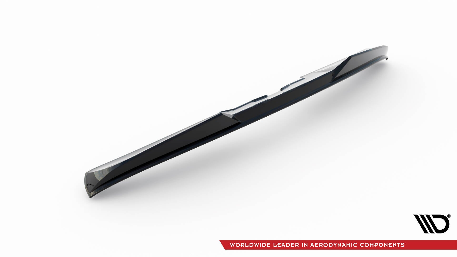 Maxton Spoiler CAP für 3D Land Rover Range Rover Evoque HSE Dynamic Mk1 Facelift schwarz Hochglanz