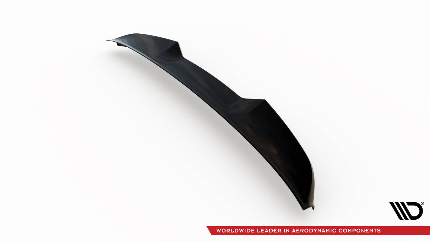 Maxton Spoiler CAP für 3D Audi A5 Coupe 8T schwarz Hochglanz