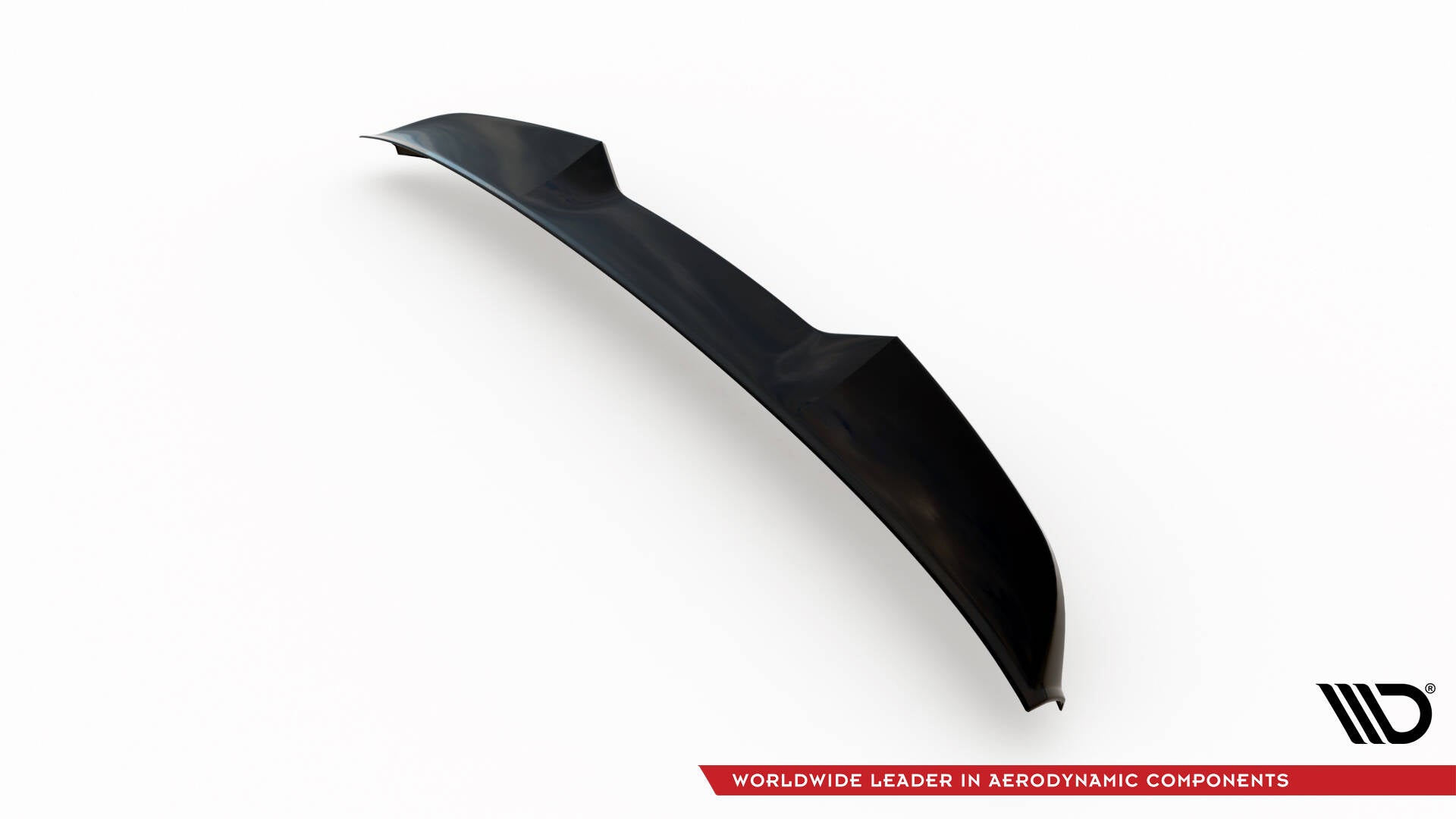 Maxton Spoiler CAP für 3D Audi A5 Coupe 8T schwarz Hochglanz
