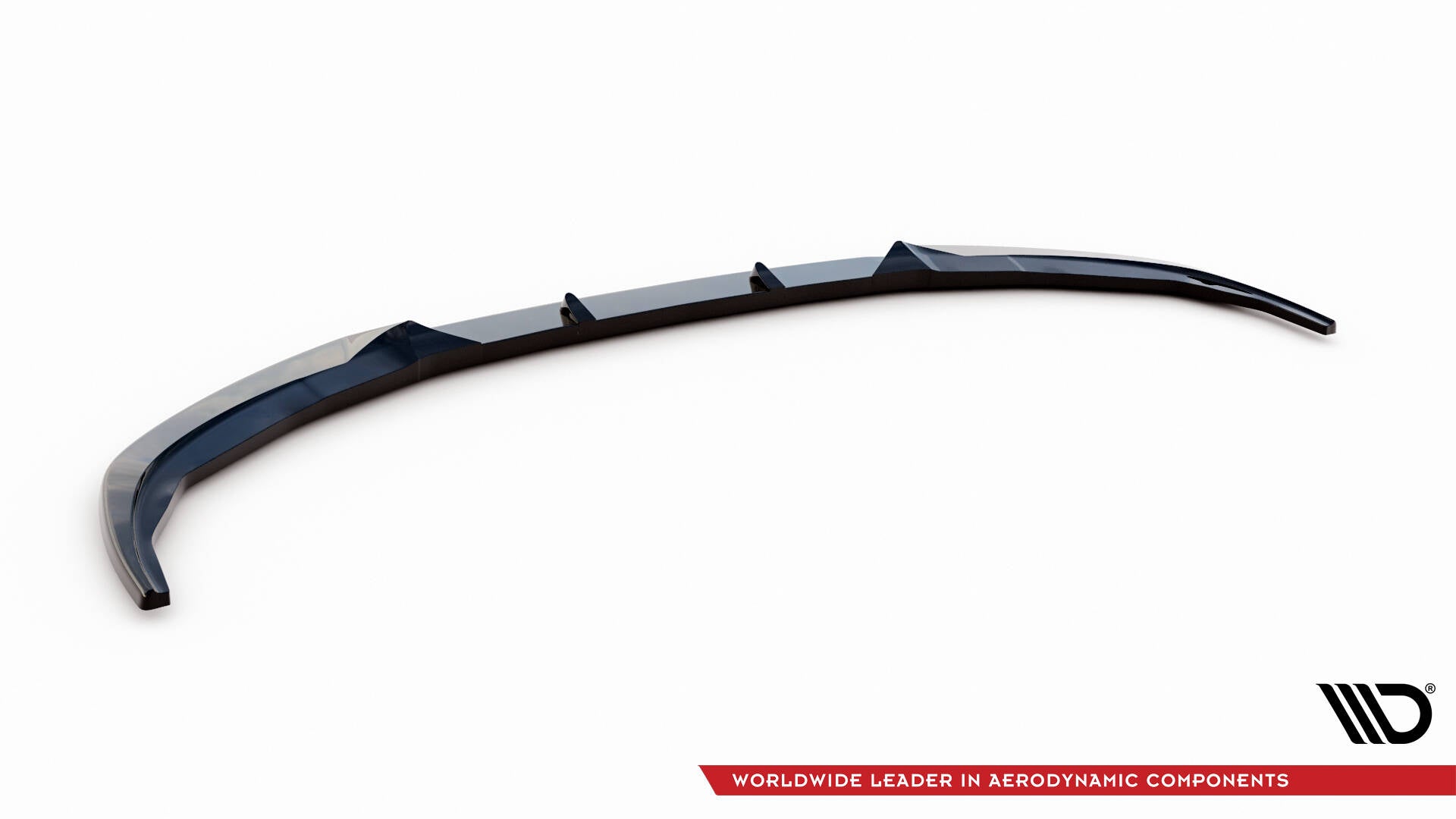 Maxton Front Ansatz V.1 für BMW 3er Sport Line G20 / G21 schwarz Hochglanz