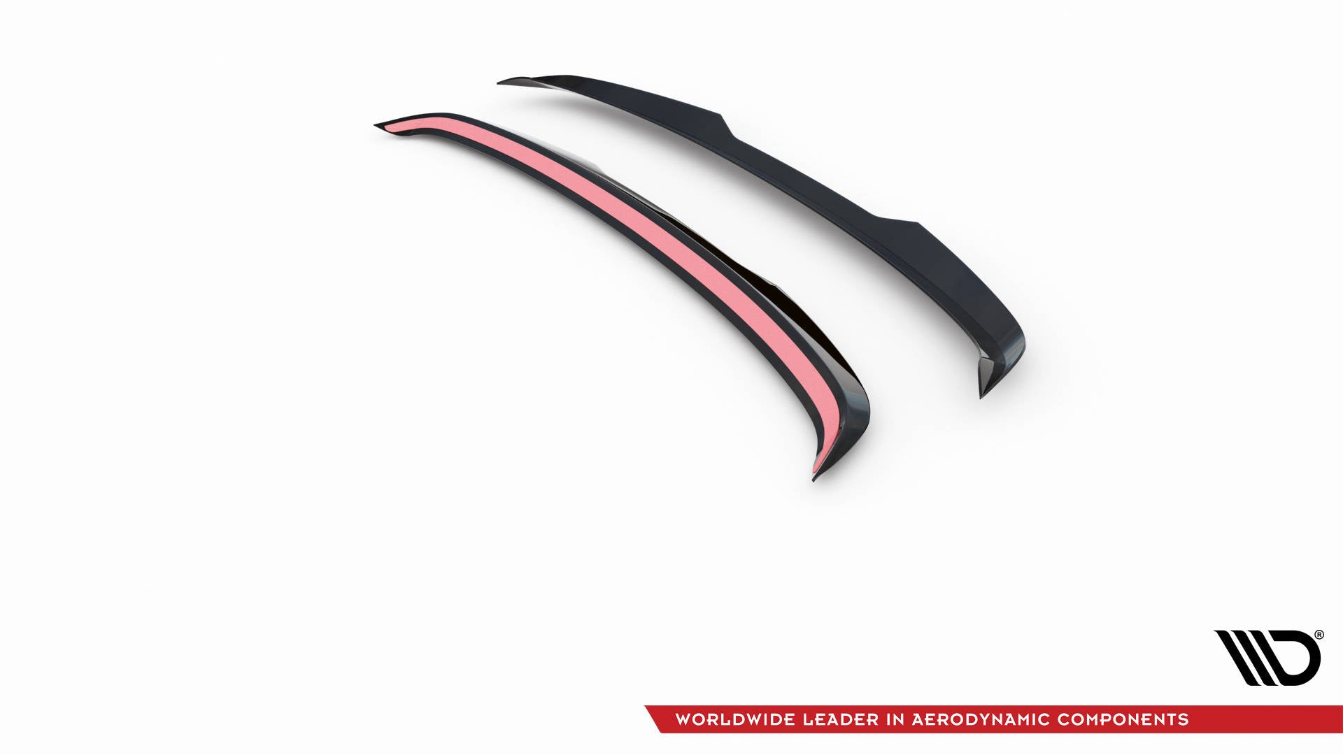 Maxton Spoiler CAP für Audi A3 Sportback 8Y schwarz Hochglanz