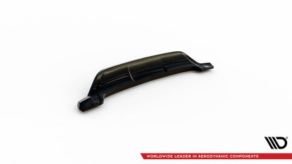 Maxton Mittlerer Diffusor Heck Ansatz DTM Look für BMW X3 M40i / M40d G01 schwarz Hochglanz
