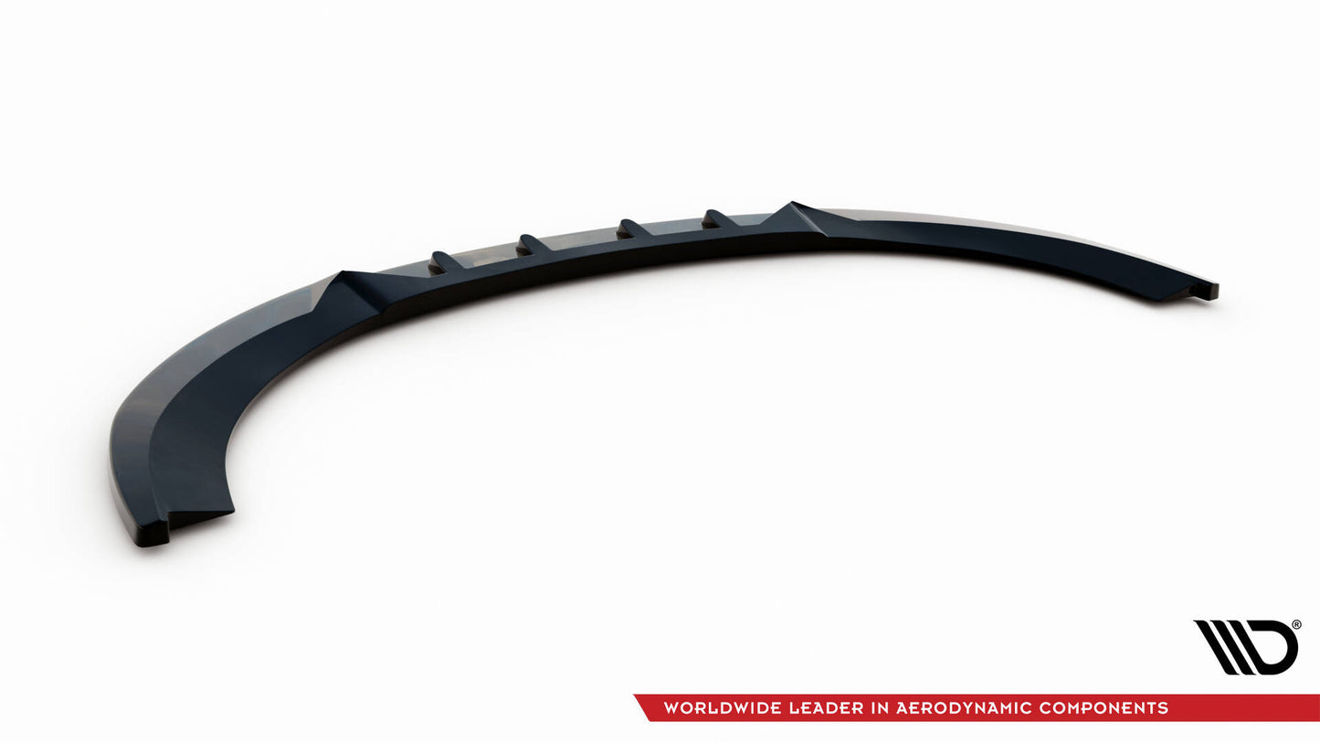 Maxton Front Ansatz V.2 für Audi A7 C7 schwarz Hochglanz