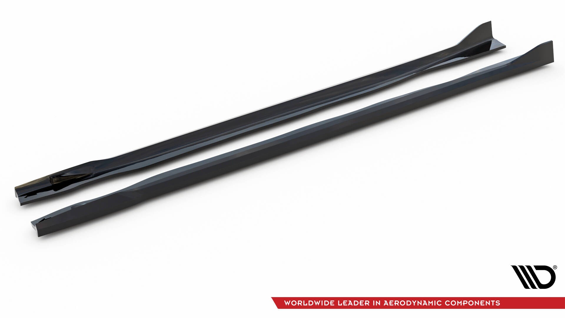 Maxton Seitenschweller Ansatz für BMW X7 M-Paket G07 Facelift schwarz Hochglanz