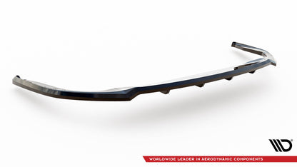 Maxton Mittlerer Diffusor Heck Ansatz DTM Look für Honda Civic Mk10 schwarz Hochglanz