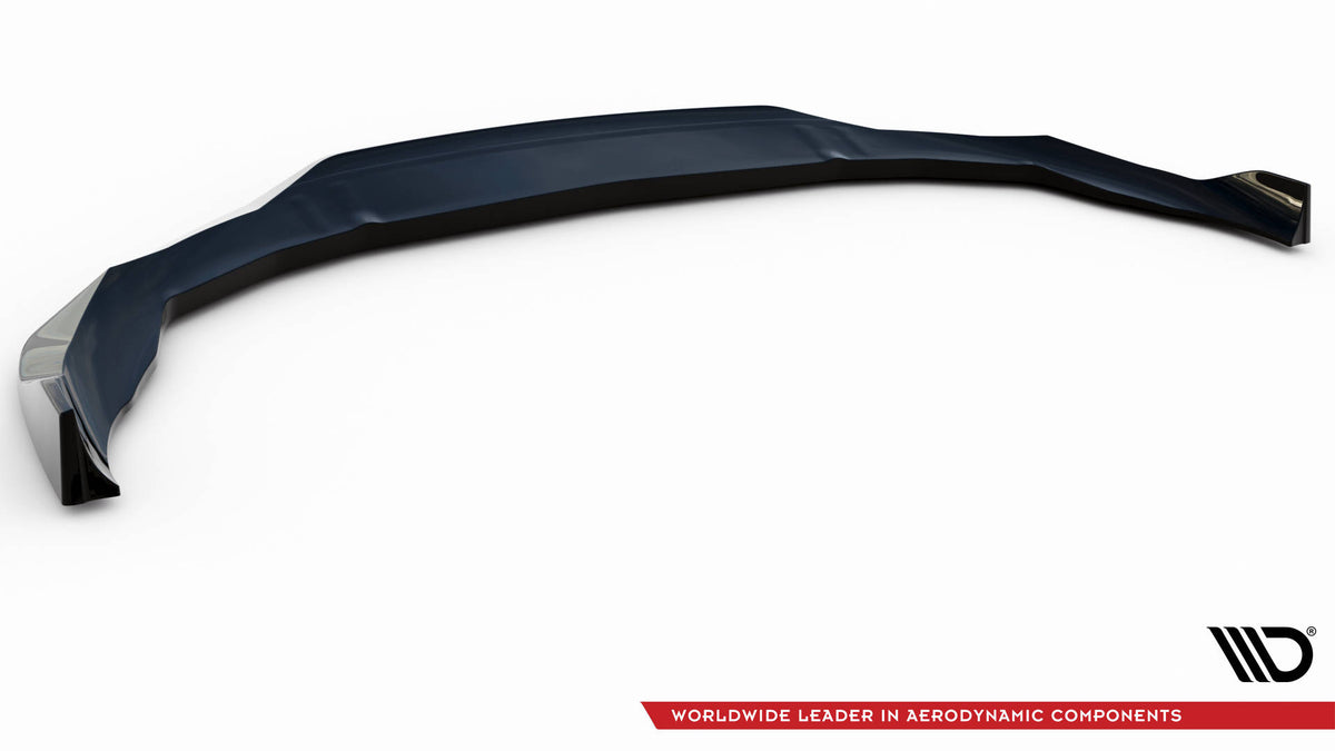 Maxton Front Ansatz V.2 für Audi e-Tron GT / RS GT Mk1 schwarz Hochglanz