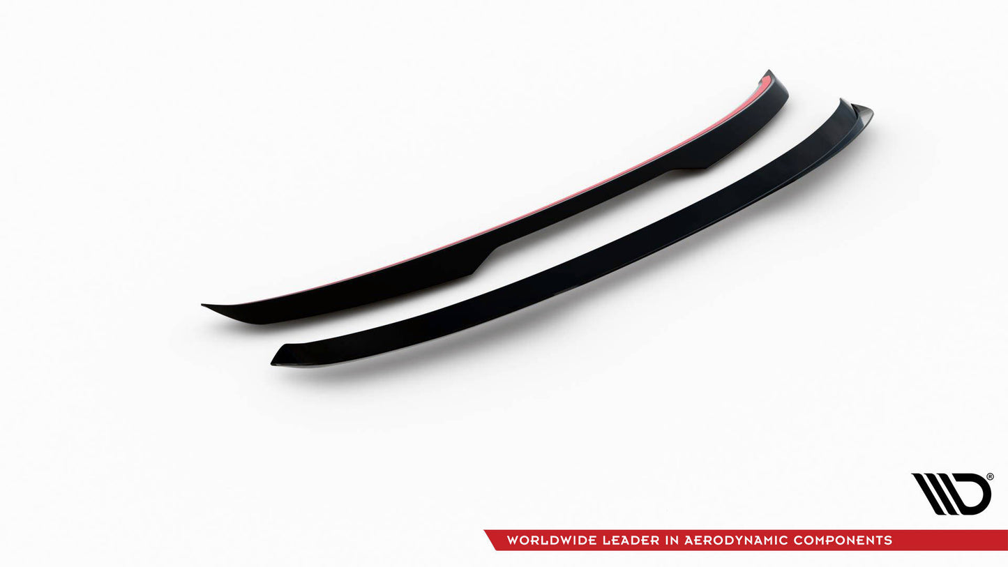 Maxton Spoiler CAP für Hyundai Tucson Mk4 schwarz Hochglanz