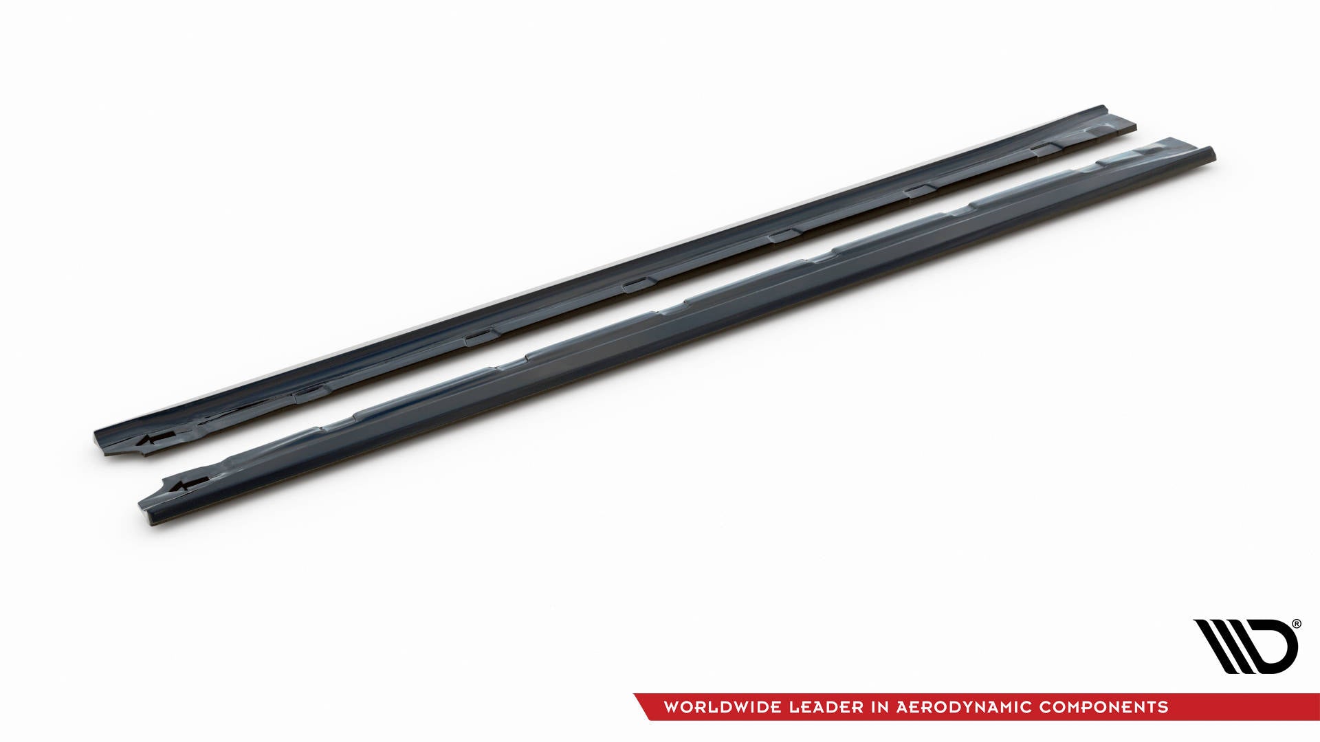 Maxton Seitenschweller Ansatz für Hyundai I20 Mk2 Facelift schwarz Hochglanz