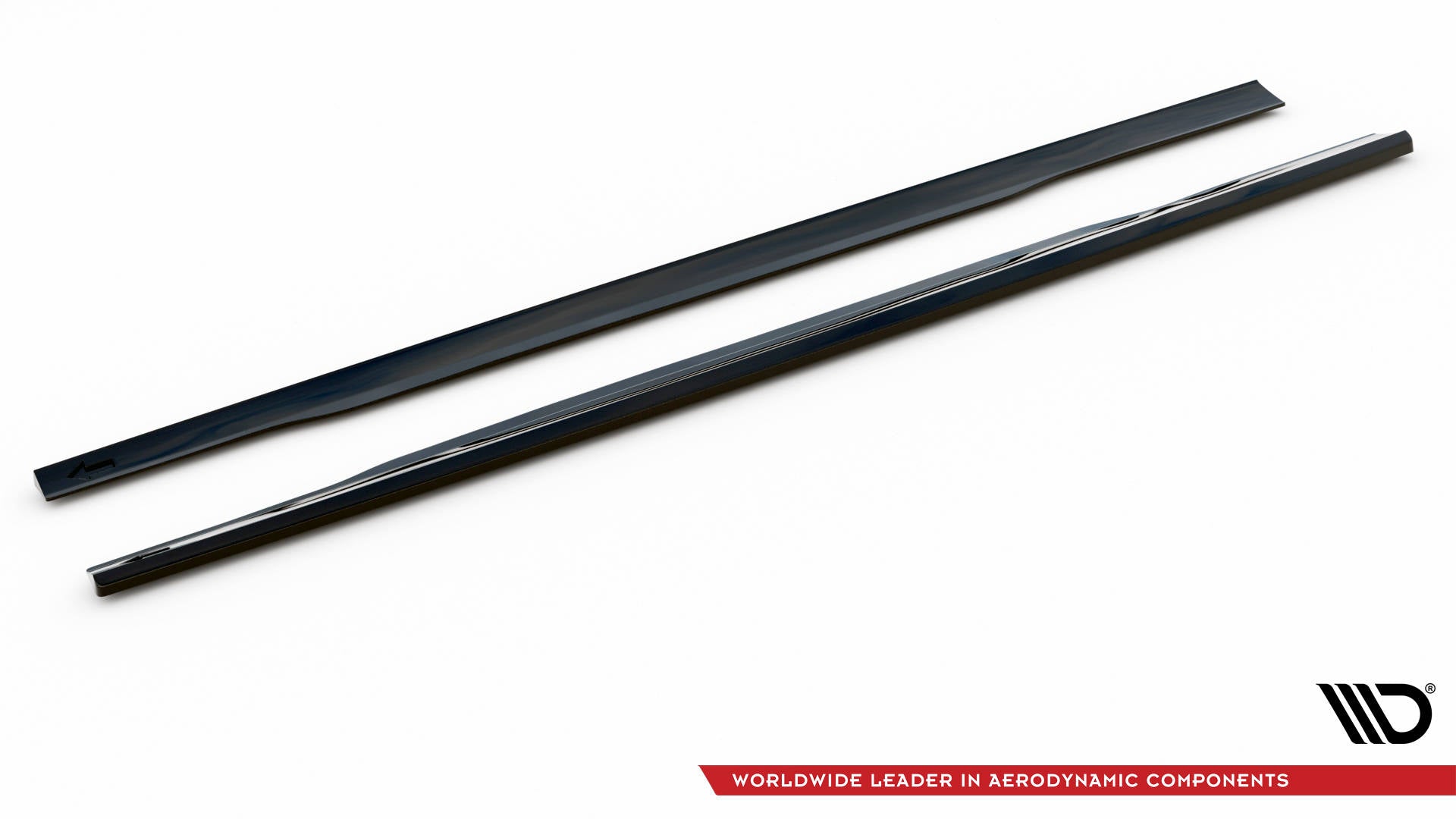 Maxton Seitenschweller Ansatz für V.1 für Audi S8 D4 schwarz Hochglanz