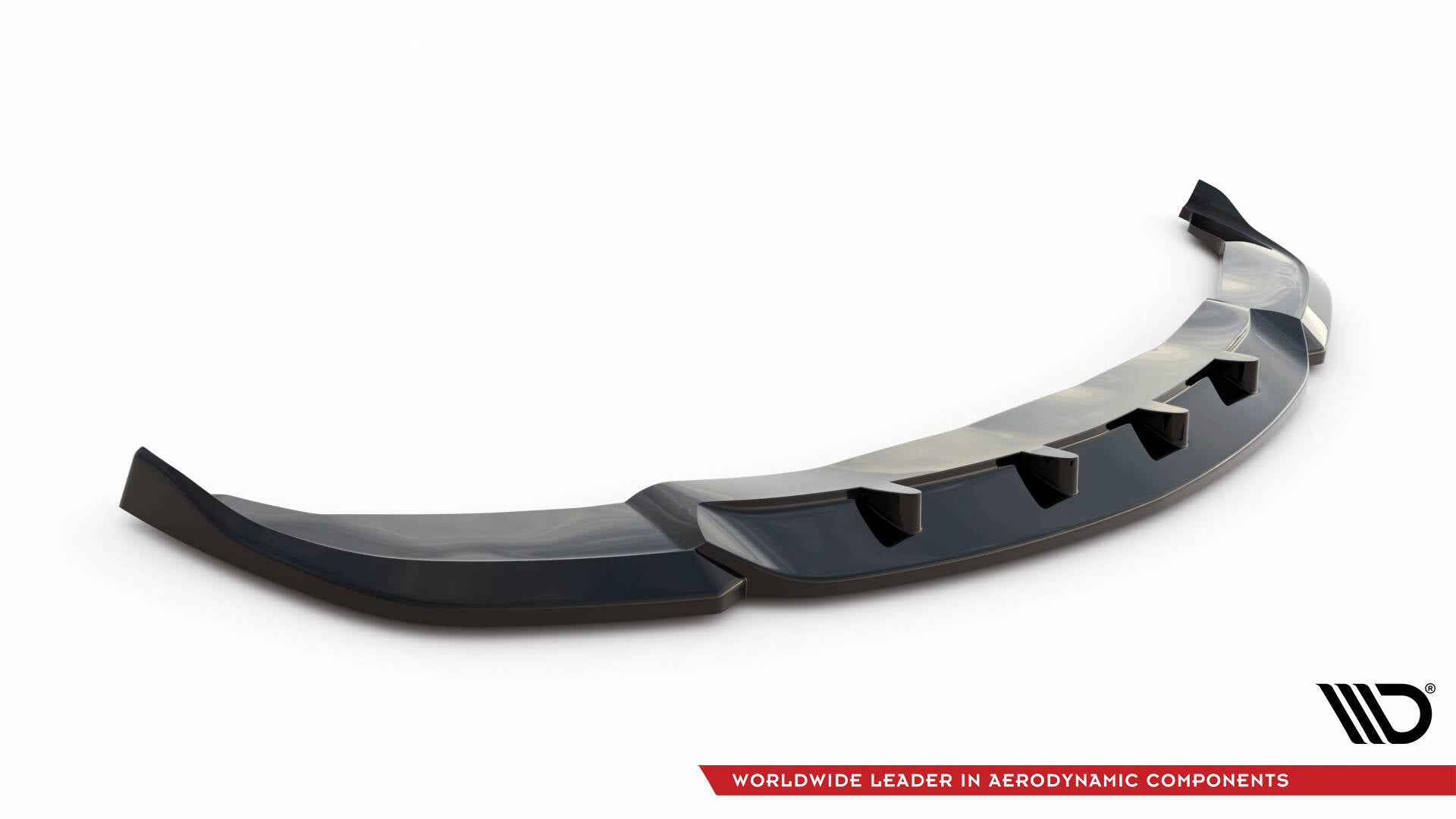 Maxton Front Ansatz V.1 für BMW 7 F01 schwarz Hochglanz