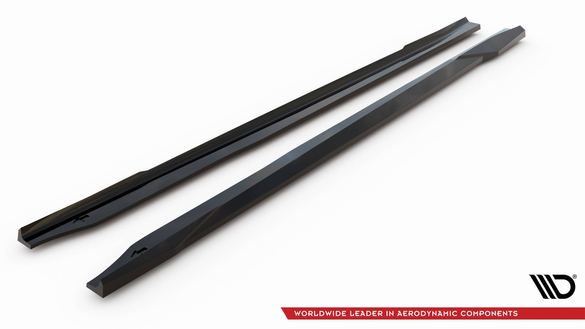 Maxton Seitenschweller Ansatz für V.1 für BMW M2 G87 schwarz Hochglanz