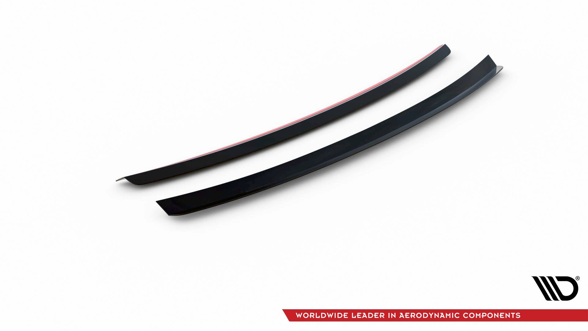 Maxton Spoiler CAP für Audi A4 Limousine S-Line B7 schwarz Hochglanz