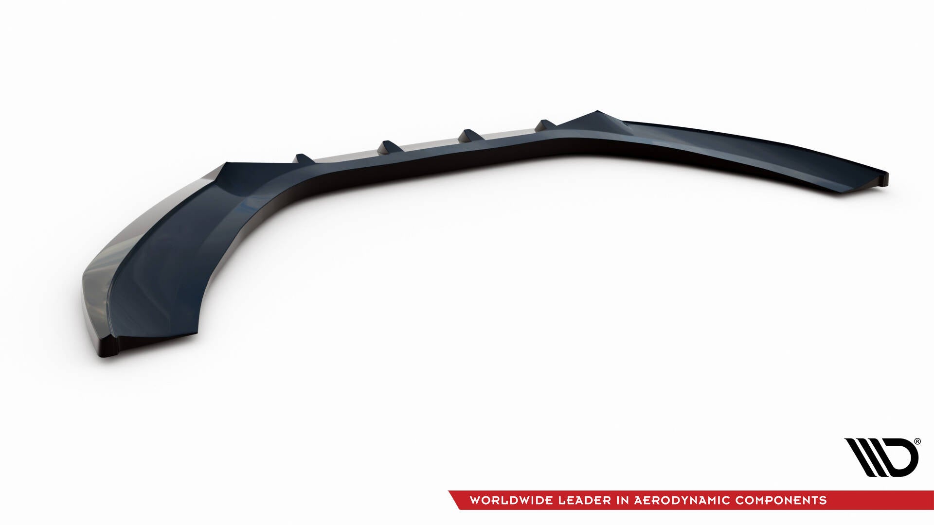 Maxton Front Ansatz V.2 für Audi A6 C7 schwarz Hochglanz