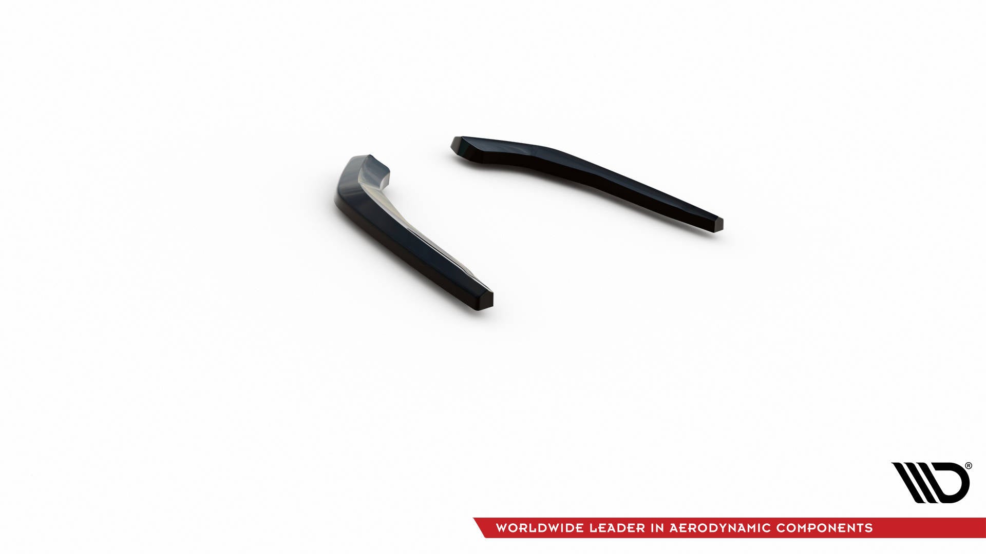 Maxton Heck Ansatz Flaps Diffusor für BMW X3 M40i / M40d G01 schwarz Hochglanz
