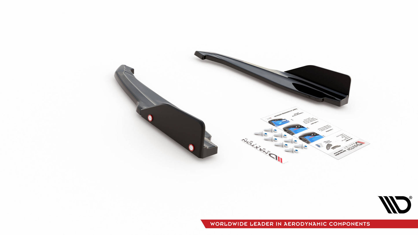 Maxton Heck Ansatz Flaps Diffusor V.1 +Flaps für BMW M8 Gran Coupe F93