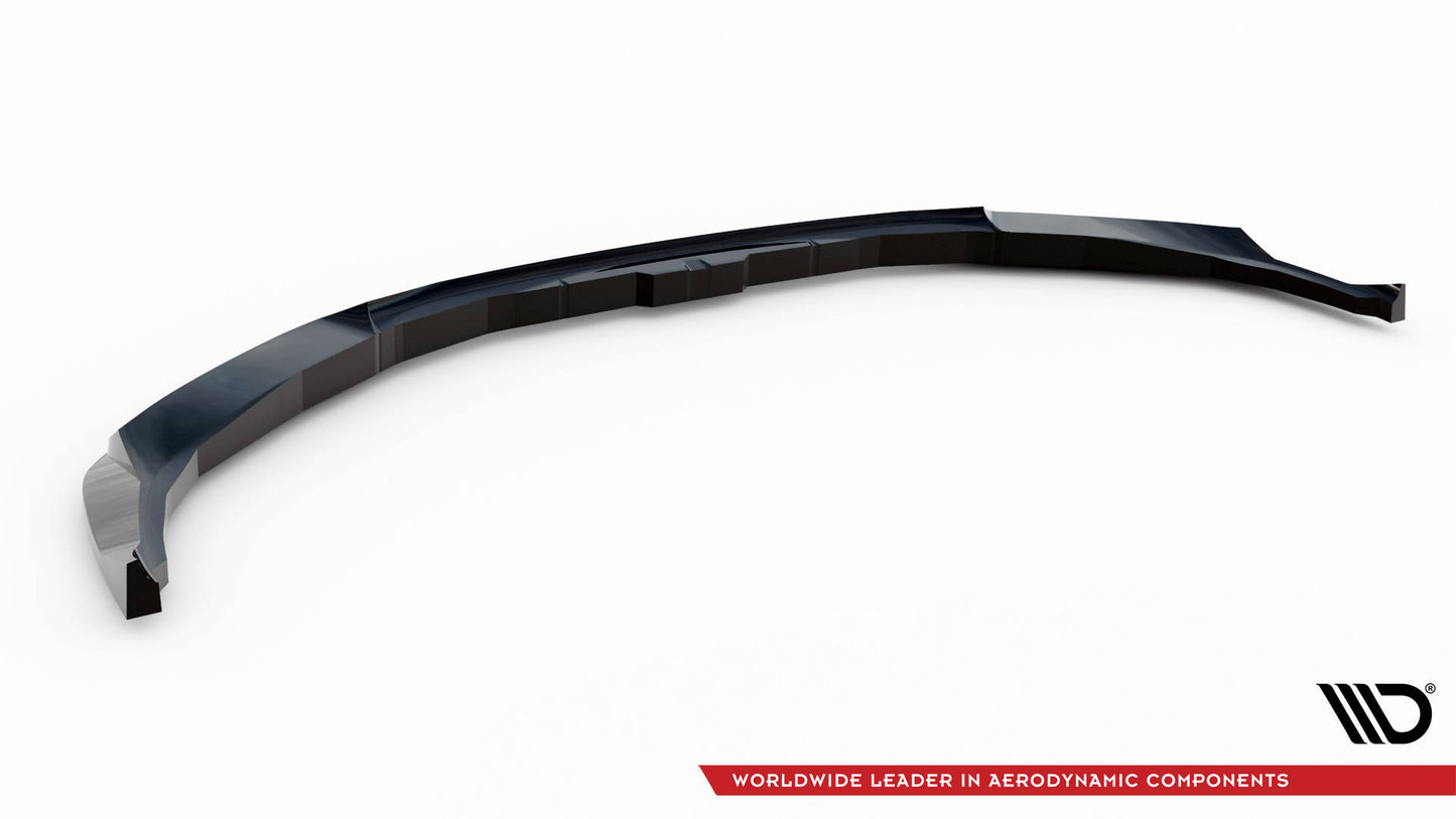 Maxton Front Ansatz V.1 für BMW M2 G87 schwarz Hochglanz